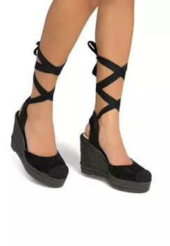 Туфли на каблуке CON PUNTERA REDONDEADA Y CIERRE - High heels Alma en Pena, черный