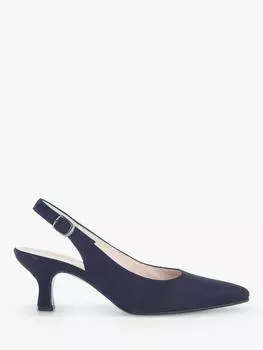 Туфли на каблуке для котенка lindy slingback Gabor, цвет Atlantic