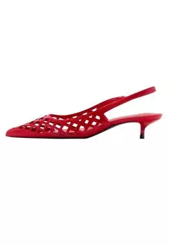 Туфли на каблуке DOT Mango, красный