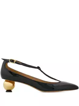 Туфли на каблуке Ferragamo, черный