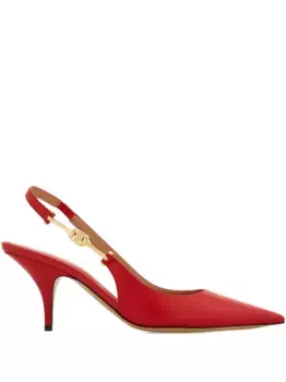 Туфли на каблуке Ferragamo, красный