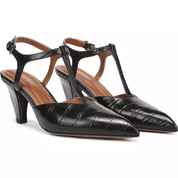 Туфли на каблуке Franco Sarto Franco ovett, black croc print leather