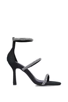 Туфли на каблуке из ткани 'Frances Sandal' KG Kurt Geiger, черный