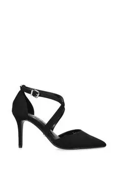 Туфли на каблуке из ткани "Kross" Carvela, черный