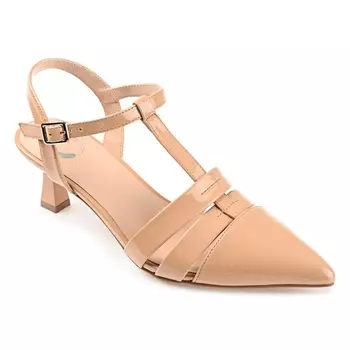 Туфли на каблуке Jazlynn от Journee, tan synthetic