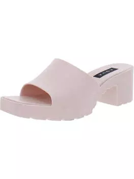 Туфли на каблуке Jelly Womens Block Heel Slip-on Aqua, цвет rosa/candy