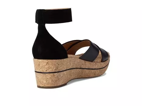 Туфли на каблуке Johnston & Murphy Gigi Cross Band Sandal, черный