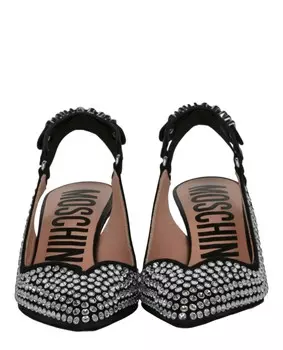 Туфли на каблуке «котенок», черный