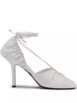 Туфли на каблуке Lanvin, белый