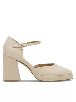 Туфли на каблуке Lasocki, экрю