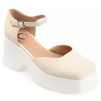 Туфли на каблуке Lizza Journee, bone synthetic