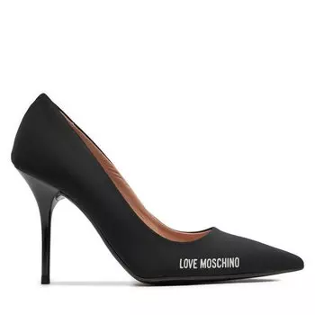 Туфли на каблуке LOVE MOSCHINO JA10089G0IIM0000 Nero, черный