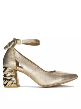 Туфли на каблуке Maciejka, золотой