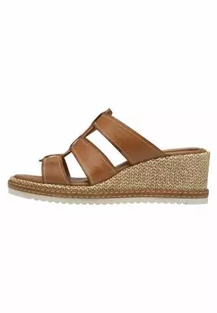 Туфли на каблуке PANTOLETTE Tamaris, коричневый