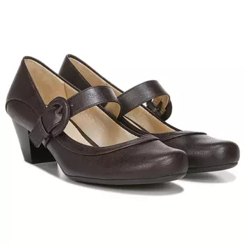 Туфли на каблуке Rozz mary jane Lifestride, темно-коричневый
