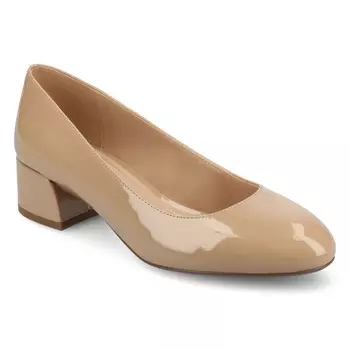 Туфли на каблуке Saarii Journee, patent/nude