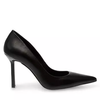 Туфли на каблуке Steve Madden Classie Pump SM11002907-03001-017 Black Leather, черный