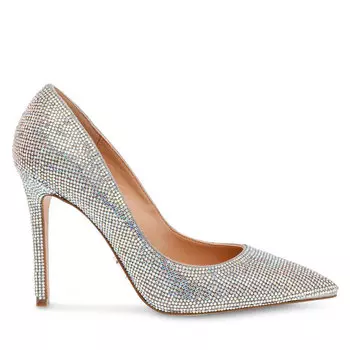 Туфли на каблуке Steve Madden Evelyn-R Pump SM11002840-02003-06K Silver Iridescent, серебро