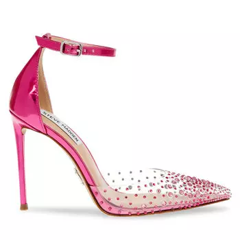 Туфли на каблуке Steve Madden Ravaged Sandal SM11002564-02002-66A Ultra Pink, розовый