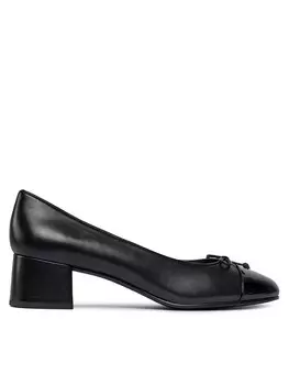 Туфли на каблуке Tory Burch Cap-Toe Pump 45Mm, черный