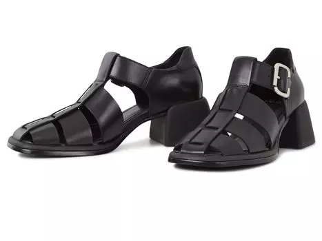 Туфли на каблуке Vagabond Shoemakers Ansie Leather Fisherman, черный