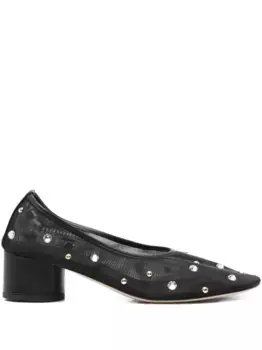 Туфли на каблуке высотой 45 мм, украшенные кристаллами Dear Frances, черный