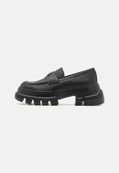 Туфли на платформе Chunky Loafer Tommy Jeans, черный