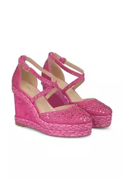 Туфли на платформе Con Pedrera Alma en Pena, неон фуксии