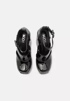 Туфли на платформе Cyclone Mega Platform Koi Footwear, черные