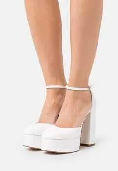 Туфли на платформе Dion Madden Girl, белый Париж
