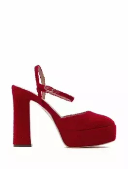 Туфли на платформе Groove Aquazzura, розовый