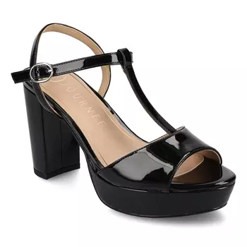 Туфли на платформе Nalie Journee, patent/black