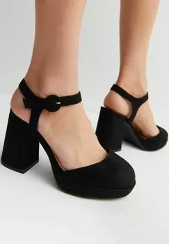 Туфли на платформе New Look, черный