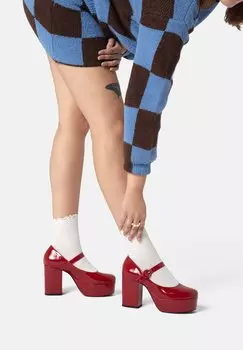 Туфли на платформе STAY WITH ME TONIGHT L37, цвет red