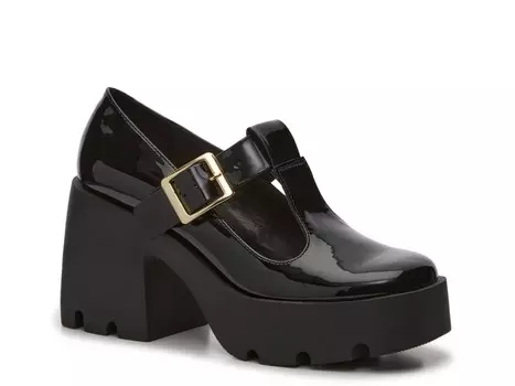 Туфли на платформе Steve Madden Paloma Mary Jane, черный