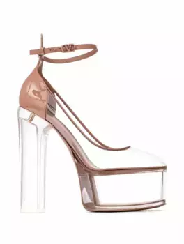 Туфли на платформе V-logo Valentino Garavani, мультиколор