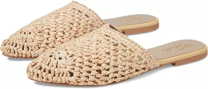 Туфли на плоской подошве 42 GOLD Carmella, цвет Natural Raffia
