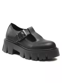 Туфли на плоской подошве Altercore, черный