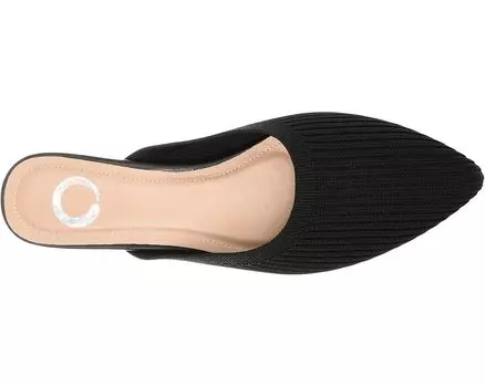 Туфли на плоской подошве Aniee Mule Journee Collection, черный