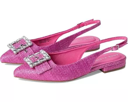 Туфли на плоской подошве Anne Klein Kenni, цвет Pink Raffia