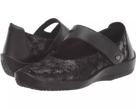 Туфли на плоской подошве Arcopedico Cosmo, цвет Black Agatha