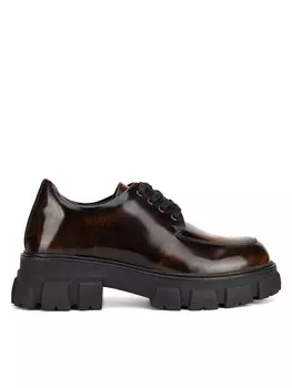 Туфли на плоской подошве Badura, коричневый