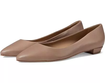 Туфли на плоской подошве Bernardo Fritz, цвет Beige Antique Calf