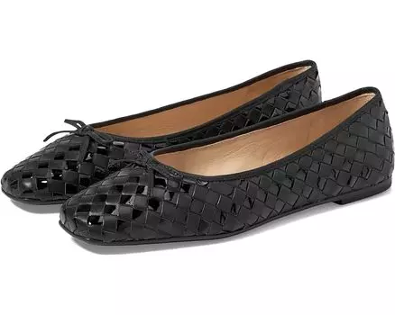 Туфли на плоской подошве Bernardo Gwynn Woven, черный