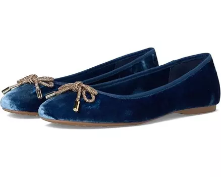 Туфли на плоской подошве Birdies The Hummingbird Ballet Flat, цвет Ocean Velvet Bow