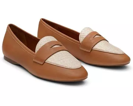 Туфли на плоской подошве Birdies Vesper Leather Flat, цвет Cappuccino