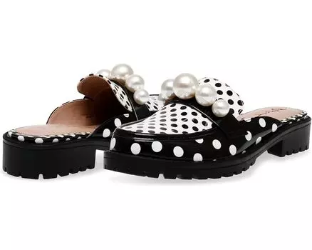 Туфли на плоской подошве Blue by Betsey Johnson Norah, цвет Black/White Polka Dot