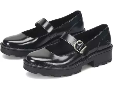 Туфли на плоской подошве Born Casandra, черный