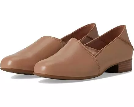 Туфли на плоской подошве Clarks Juliet Trim, цвет Warm Beige Leather