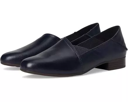 Туфли на плоской подошве Clarks Juliet Trim, цвет Navy Leather